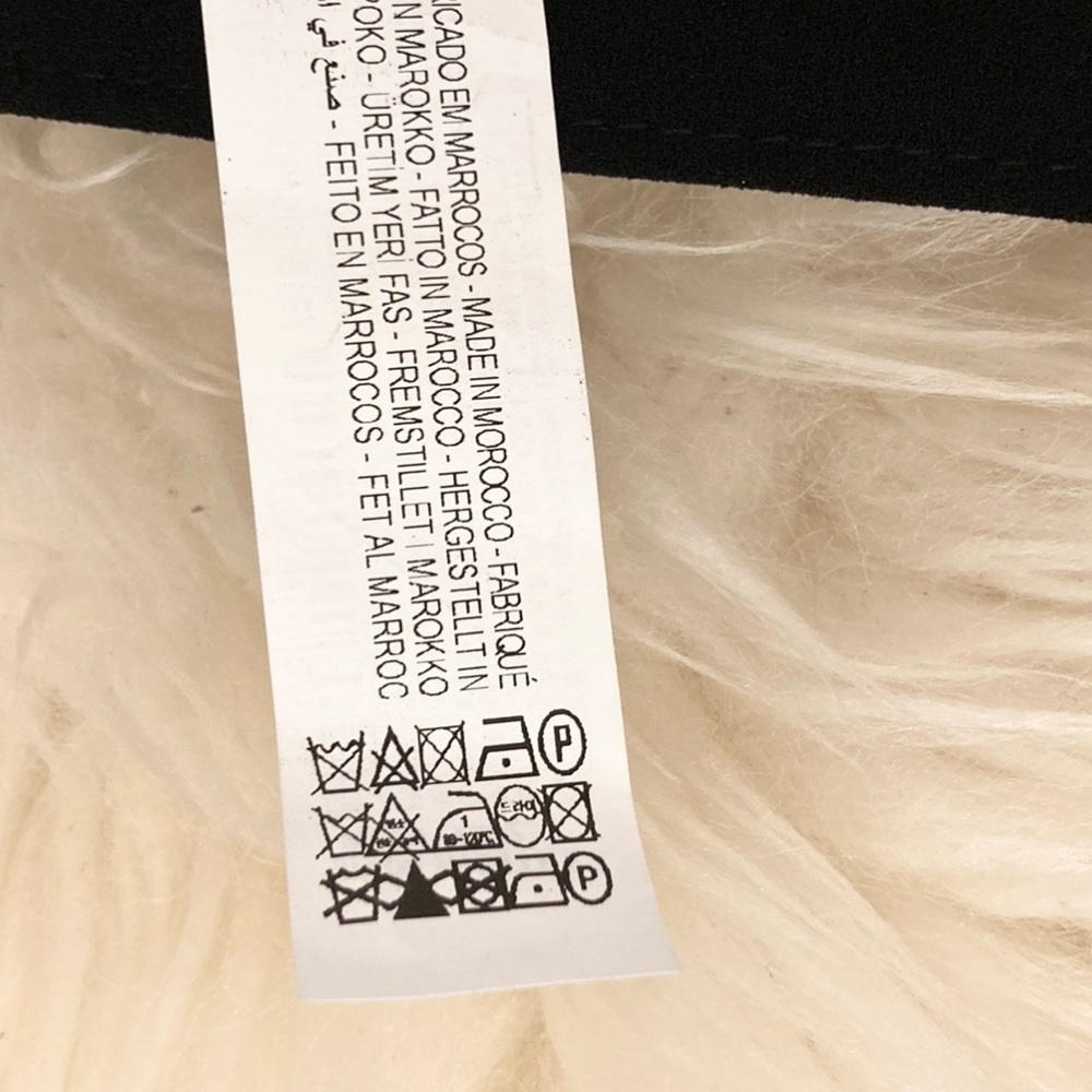 Zara Black Midi Skirt with Front Slits - Picture 8 of 8